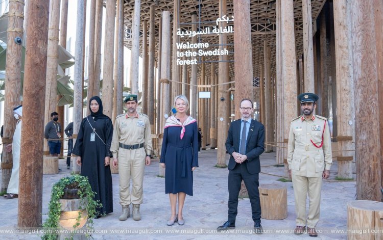 Sweden Minister for Infrastructure, Dubai Police Commander-in-chief discuss Enhancing Coordination